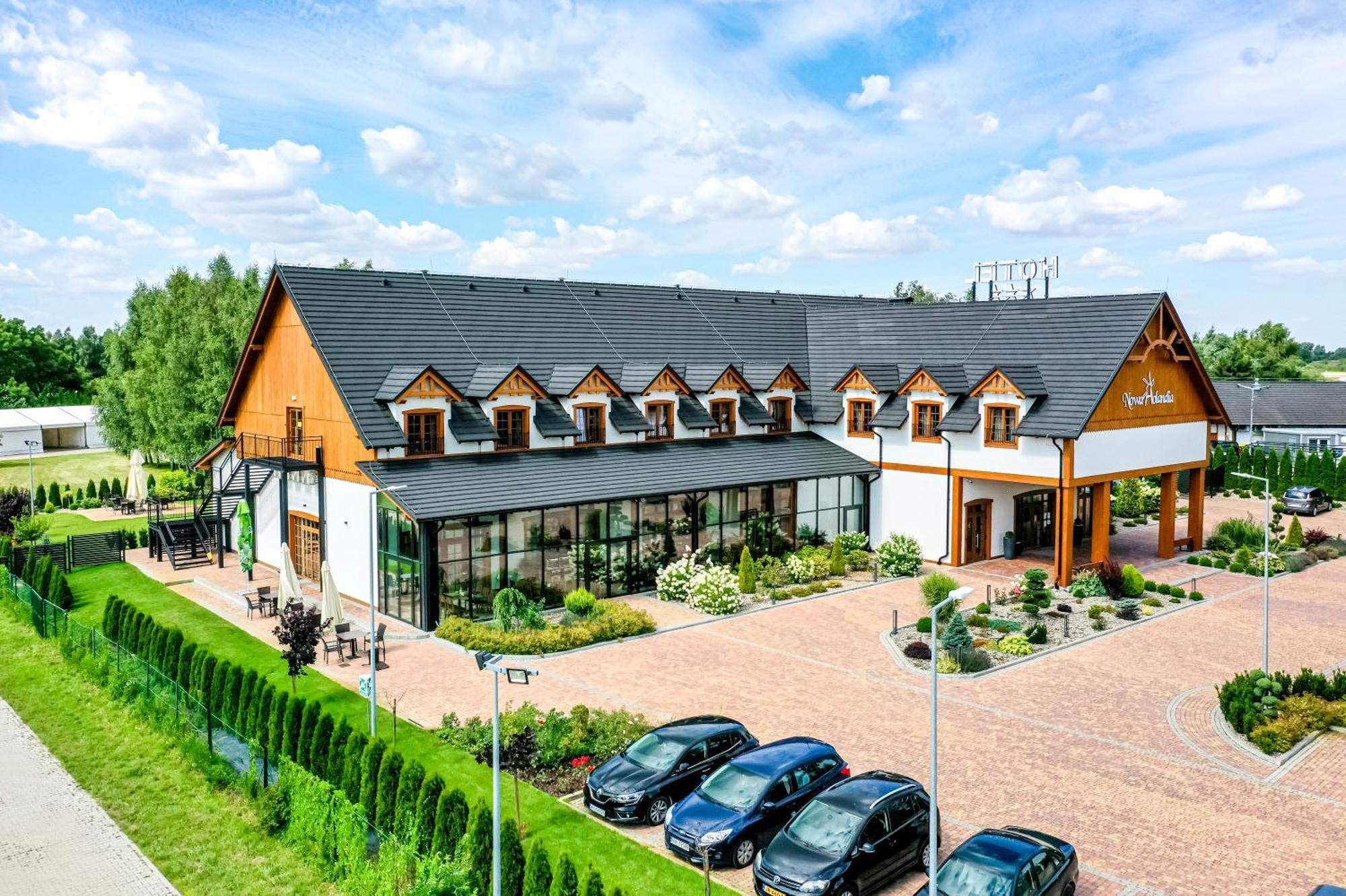 Hotel Nowa Holandia Elblag Buitenkant foto