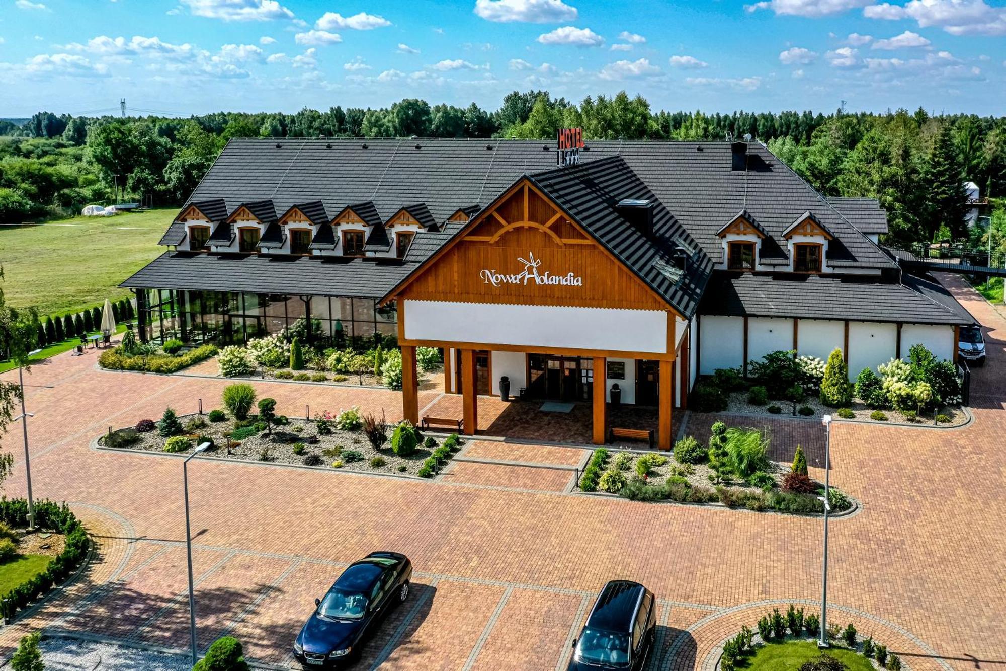 Hotel Nowa Holandia Elblag Buitenkant foto