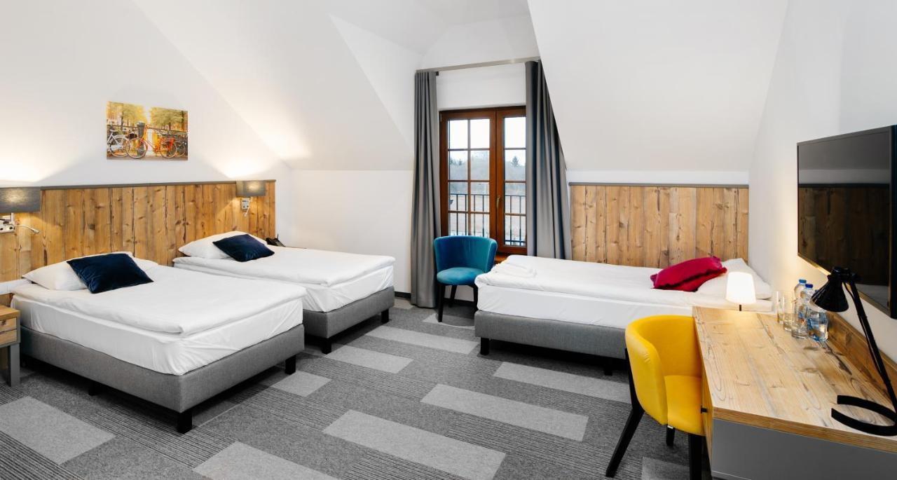 Hotel Nowa Holandia Elblag Buitenkant foto